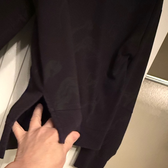 All in motion black marbled French Terry Crewneck sweatshirt Size Large - Picture 9 of 9